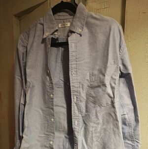 Gustin Men's Casual Light Blue Button Down Shirt